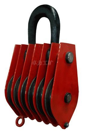 吊環(huán)型六輪滑車，軸套吊環(huán)型六輪滑車，滑車